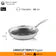 STAINLESS STEEL TRIPLY NON-STICK FRY PAN LINOCUT