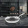 STAINLESS STEEL TRIPLY NON-STICK FRY PAN LINOCUT